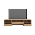 thumbnail image 1 of Nexera Rustik 72-inch 1-Drawer TV Stand, Biscotti, 1 of 5