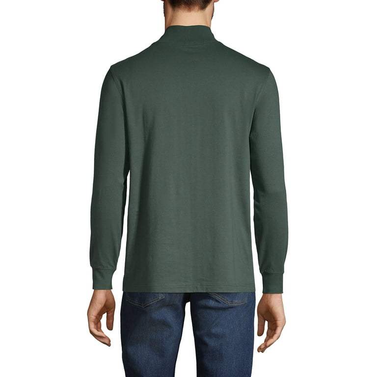 Lands end mock turtleneck on sale mens