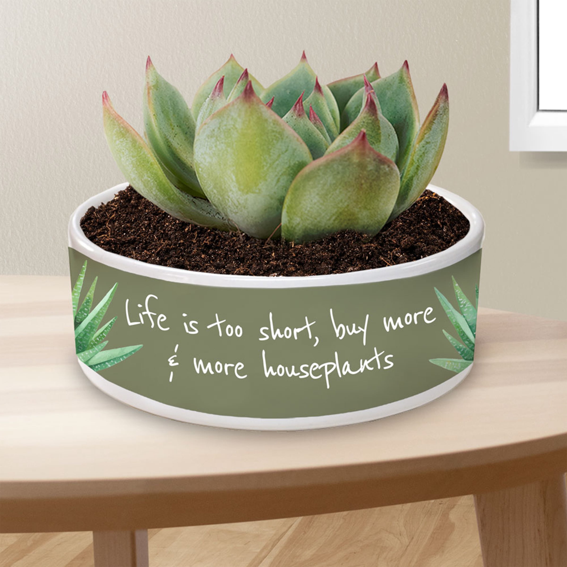 JPPlus Ceramic Sublimation Bowl, Gloss White, 7" Diameter Food Safe For Pet Bowls, Candy Bowls, Key Dish for Dye Sublimation Heat Transfer (7 Inch (Case of 12))