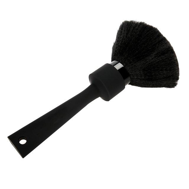 PLUMERO DE CULO CON CEPILLO DE BARBERO, CEPILLO DE PELO, PLUMERO DE CULO, CEPILLO DE LIMPIZA PARA CORTAR Y PEINAR EL CABELLO, TAMAÑA COMPACTO DE 22 CM CM CON ESTRUCTURA