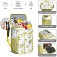 thumbnail image 5 of Summer Lemon Cooler Backpack - 20L Insulated Soft Cooler Bag, Padded Straps & Bottle Opener - Ideal for Picnic Lovers & Outdoor Enthusiasts, 5 of 6