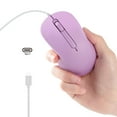 thumbnail image 3 of SIEYIO Ergonomic Type C Mouse 3 Button 1000DPI USB C Mice Adjustable Sensitivity for Win PC, Laptop and More Type C Devices, 3 of 12
