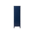 thumbnail image 4 of Elegant Kitchen and Bath 20 Inch Wide Bathroom Linen Storage Freestanding Cabinet In Blue, 4 of 10