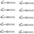 thumbnail image 3 of Stainless Steel Open Cup Hook, 10Pcs Expansion Hook Stainless Steel Open Cup Bolts Expansion Anchor Hook Screws, Hardware Hasps (), 3 of 5