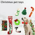 thumbnail image 2 of Festival Dog Chewing Toy Set Dog Giftset for Christmas Safe Soft Plastic Biting Teething Toy for Indoor and Outdoor, 2 of 6