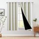 thumbnail image 1 of Cortinas Blackout Jinchan 95% Boho 137x137 cm Verde Salvia/Beige, 1 of 7