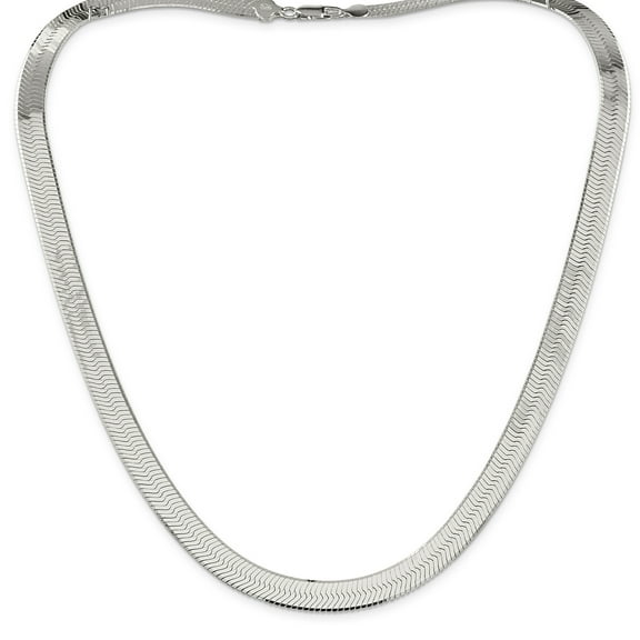 Sterling Silver 8.75mm Magic Herringbone Chain