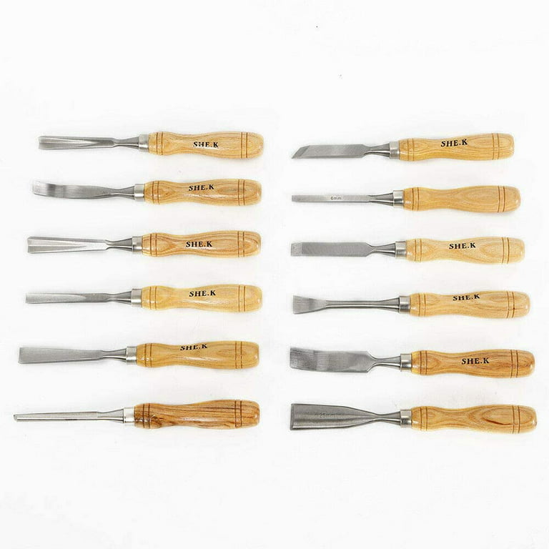 8 Piece Wood Carving Chisel Set – The Four of Wands