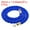 Blue/Golden, variant on Uxcell Stanchion Rope, 2 Pack 1.5m/5Ft Barrier Rope Twisted Post Ropes with Snap Hooks, White Silver