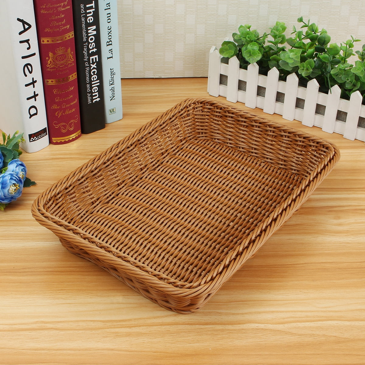 3 Size Handwork Rattan Basket Bread Basket Food Fruit Proofing Proving