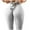 White, variant on YUEHUA Women's High Waist Bow-Tie Yoga Leggings, Tummy Control Butt Lifting Printed Pants, Stretchy Compression Workout Tights with Waist Cutout