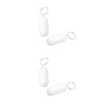 thumbnail image 4 of sweethay Llavero flotante Anti-perdida Figuración secundaria Sólido Ligero Llavero de color brillante para canotaje Surf Deportes al aire libre Blanco2pcs 2piezas sweethay CBP270570, 4 of 6