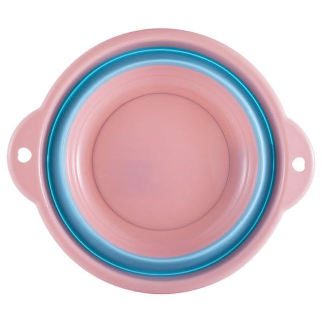 1 Pce Seau à Pied Ménager Seau à Eau Bassin à Pied Polyvalent (Rose)