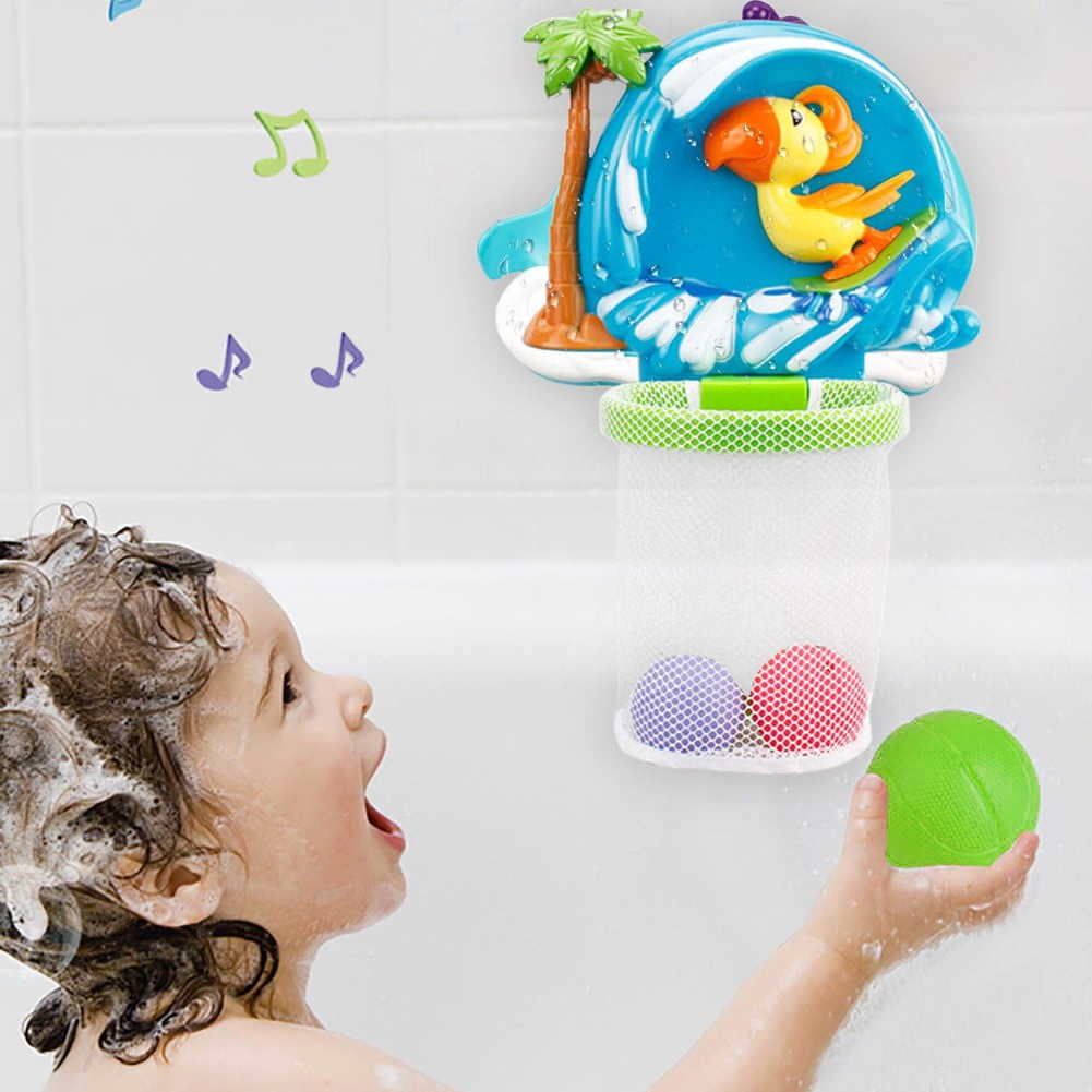 bathtub basketball toy