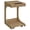 Mango, variant on Coaster Ralston C-Shaped Lift-Top Sofa Side Table With Casters, Black