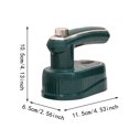 thumbnail image 3 of Vapor para ropa, vaporera de viaje para ropa, vaporera portátil de mano, soporta planchado en seco y húmedo, calentamiento rápido en 15 segundos, giratoria 180°, pequeña vaporera para el hogar y T, 3 of 4