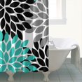 thumbnail image 5 of Waterproof Boho Style Vintage Shower Curtain 72x84 Inch Boho Style Polyester Unique Shower Curtain for Bathroom Hotel Home Decor with 12 Plastic Hooks, 5 of 5