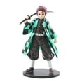 thumbnail image 1 of Figura de Anime de 15 estilos con caja, figura de Demon Slayer, Kimetsu no Yaiba, Kamado Tanjirou, modelo de acción, juguetes de Navidad de PVC, 1 of 4