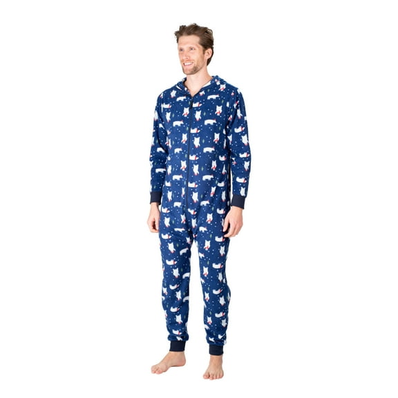 SLEEPHERO Men's Sleep Long Sleeve Onesie