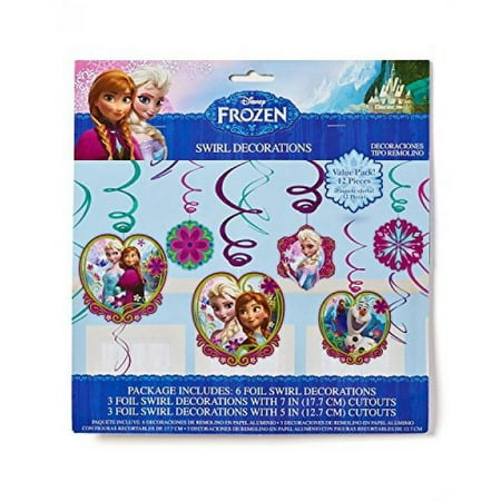 American Greetings Frozen Hanging Party Decorations, Party Supplies