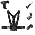 thumbnail image 1 of Thinsony Support de Poitrine de Téléphone Réglable Sangle de Poitrine de Téléphone Portable Pliable avec Boucle Compatible pour Caméra DJI Insta360 Gopro9/8, 1 of 6