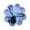 Blue, variant on Hanging Bird Feeder & Waterer - Multi-Compartment Heart-Shaped Outdoor Bird Feeder for Garden, Patio, Backyard, and Bird Watching, Resin, Easy to Refill and Clean Turquoise