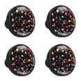 thumbnail image 1 of 4 Pcs Cartoon Animals Knobs for Kitchen Cabinet Cupboard Dresser Bookcase Drawer Pulls Handles Round Home Decor, 1 of 1