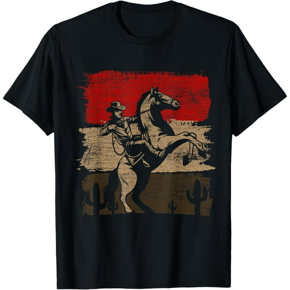 Texas Animal Horse Cowboy T-Shirt TShirt