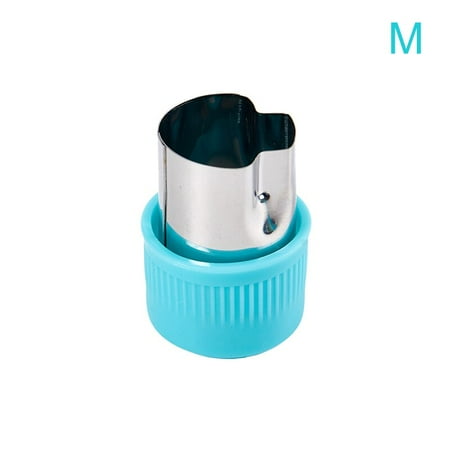 

1PC Vegetables Cutter Various Shapes Plastic Handle Portable Cook Tools Blue Stainless Steel Fruit Cutting Die Kitchen Gadgets