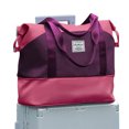 thumbnail image 2 of Gynky Travel Duffel Bag for Women Men Waterproof Carry On Expandable Duffle Tote Shoulder Weekender Overnight Bags w/ 3 Front Pocket/Wet Dry Pocket/Trolley Sleeve, Sport Dance Gym Luggage, 2 of 10