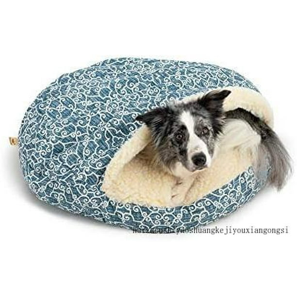 luxury cozy cave pet bed, wag collection, extra large ramey