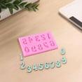 thumbnail image 5 of Staron Alphanumeric Chocolate Mould for Baking, DIY Cake Decoration Letters and Numbers, Food Safe Baking Mold, 5 of 6