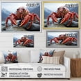 thumbnail image 4 of Designart "Crayfish Monochrome horizon Photography I" Animals Canvas Wall Art, 4 of 5