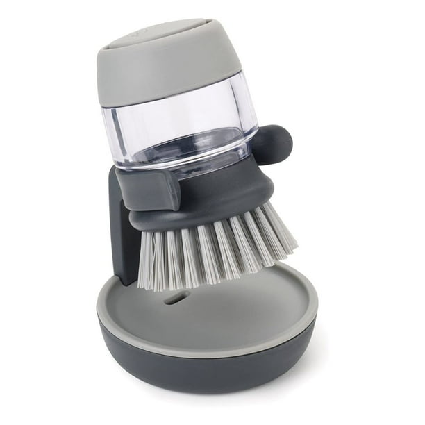 Cepillo De Limpieza Trastes Dispensador Jabon Cocina Hogar Verde UNIVERSOENLINEA.COM