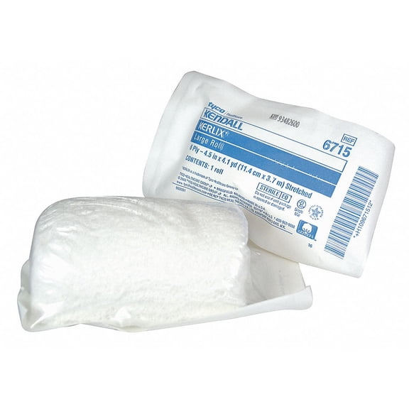 Covidien Stretch Bandage,White,4 1/8yd L,4 1/2"W KKSR019715