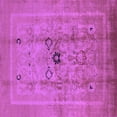 thumbnail image 1 of Ahgly Company Indoor Square Oriental Purple Industrial Area Rugs, 4' Square, 1 of 4