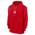 thumbnail image 2 of Men's Nike Scarlet Ohio State Buckeyes 2024/25 Sideline Jersey Performance Pullover Hoodie, 2 of 3