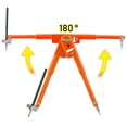 thumbnail image 2 of 1Pc Carpenter Precision Pencil Compasses Large Diameter Adjustable Dividers Woodworking Compass Max Radius 75cm, 2 of 7