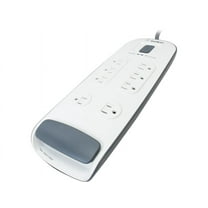 Belkin 8-Outlet Surge Protector with Telephone Protection, 6 ft Power Cord
