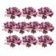 thumbnail image 2 of 10 plantas artificiales, flores artificiales, seda artificial Púrpura, 2 of 9