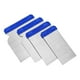 thumbnail image 2 of 4 Piezas Espátula para Carro Herramienta para Extender Masilla Automotriz Rasqueta de Acero Inoxidable para Vidrio Squeegee para Pared Función de, 2 of 9