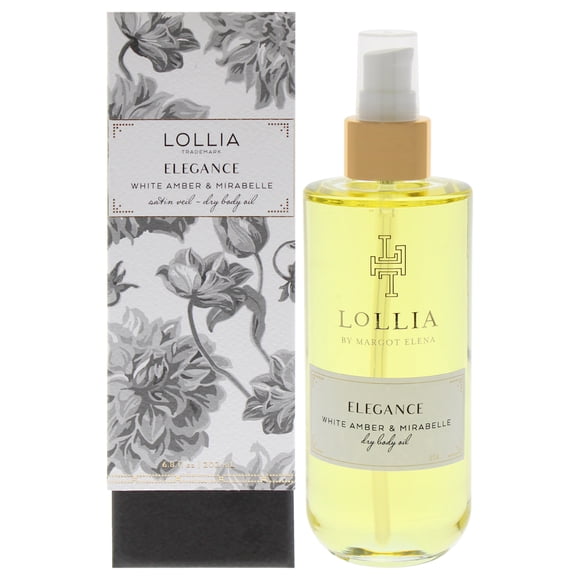 Aceite corporal seco Lollia Elegance White Amber and Mirabelle