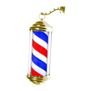 DOLITY Barber Pole Light Classic Barber Shop Pole LED for Indoor Outdoor Hair Salon 40 red blue white