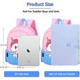 thumbnail image 2 of HEIBIN Kids Toddler Preschool Travel Backpack Cute Cartoon Daypack, 2 of 6