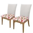 thumbnail image 2 of Uemuo Strawberries And Leaf Pattern Waterproof Square Couch Cushion Covers, Magic Sofa Covers Washable, Stretch Sofa Seat Cushion Slipcovers, 2 of 9