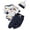 ZB-Blue, variant on WUANDIXFA Newborn Baby Boy Outfit 3 6 9 12 18 Months Romper Pants Set Newborn Baby Clothes for Fall Winter,Grey,0-3 Months