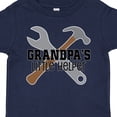 thumbnail image 4 of Inktastic Grandpa Little Helper Boys Toddler T-Shirt, 4 of 5