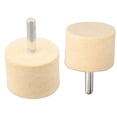 thumbnail image 4 of Buffing Wheel Rotary Tools Wool Felt Grinding Head Sturdy Versatile Sizes 6Mm Grinding Head Mounted Polishing Shank, 4 of 6