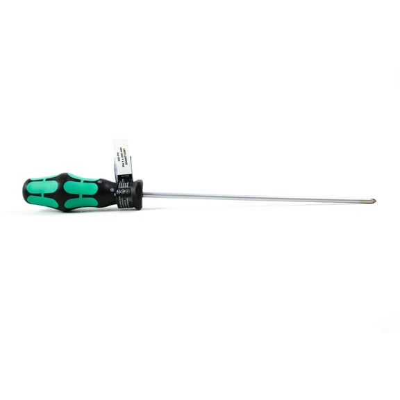Wera 05008712001 Kraftform Plus 350 PH Phillips Screwdriver, Lasertip, PH 1 Head, 8" Blade Length