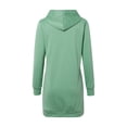 thumbnail image 5 of HNMKIU Women's Loose Hoodies for Women Mid Length Hoodie Dress GN1,L, 5 of 9